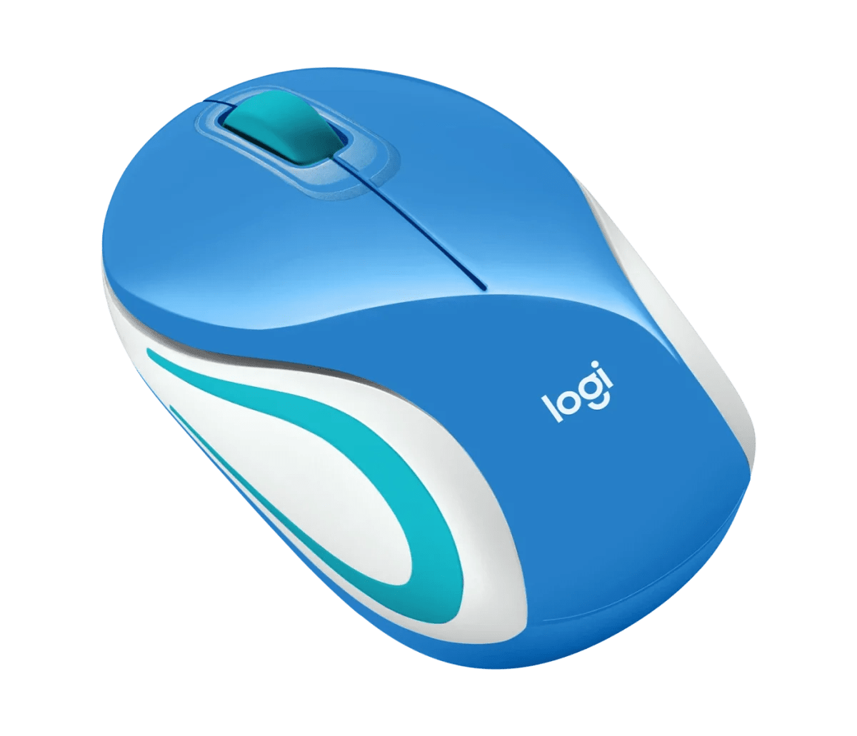 Logitech M187 Mini Wireless Mouse (Palace Blue) | GigaHertz