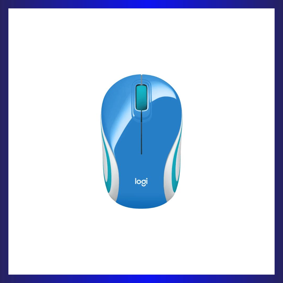 Logitech M187 Mini Wireless Mouse (Palace Blue) | GigaHertz