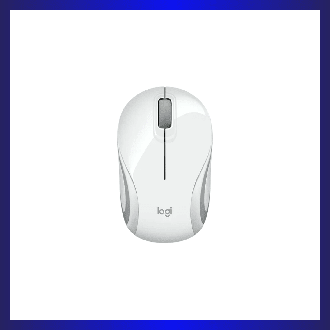 Logitech M187 Mini Wireless Mouse (White) | GigaHertz