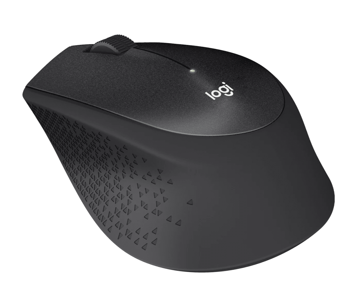 Logitech M331 Silent Plus | 1000 DPI Optical Sensor | 2.4 GHz Wireless | SilentTouch Technology | 18-Month Battery | Black | GigaHertz