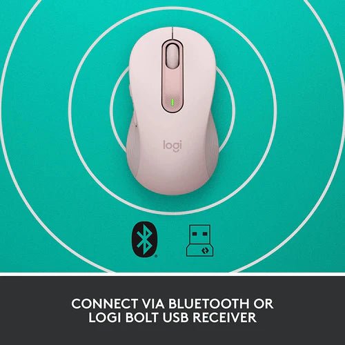 Logitech M650 Signature Wireless Mouse Rose | GigaHertz