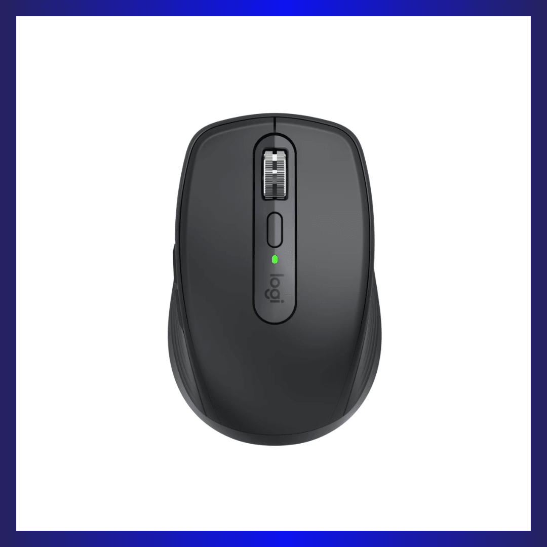 Logitech MX Anywhere 3S | 8000 DPI Darkfield Sensor | Bluetooth Low Energy | 70-Day Battery Life | Black | GigaHertz