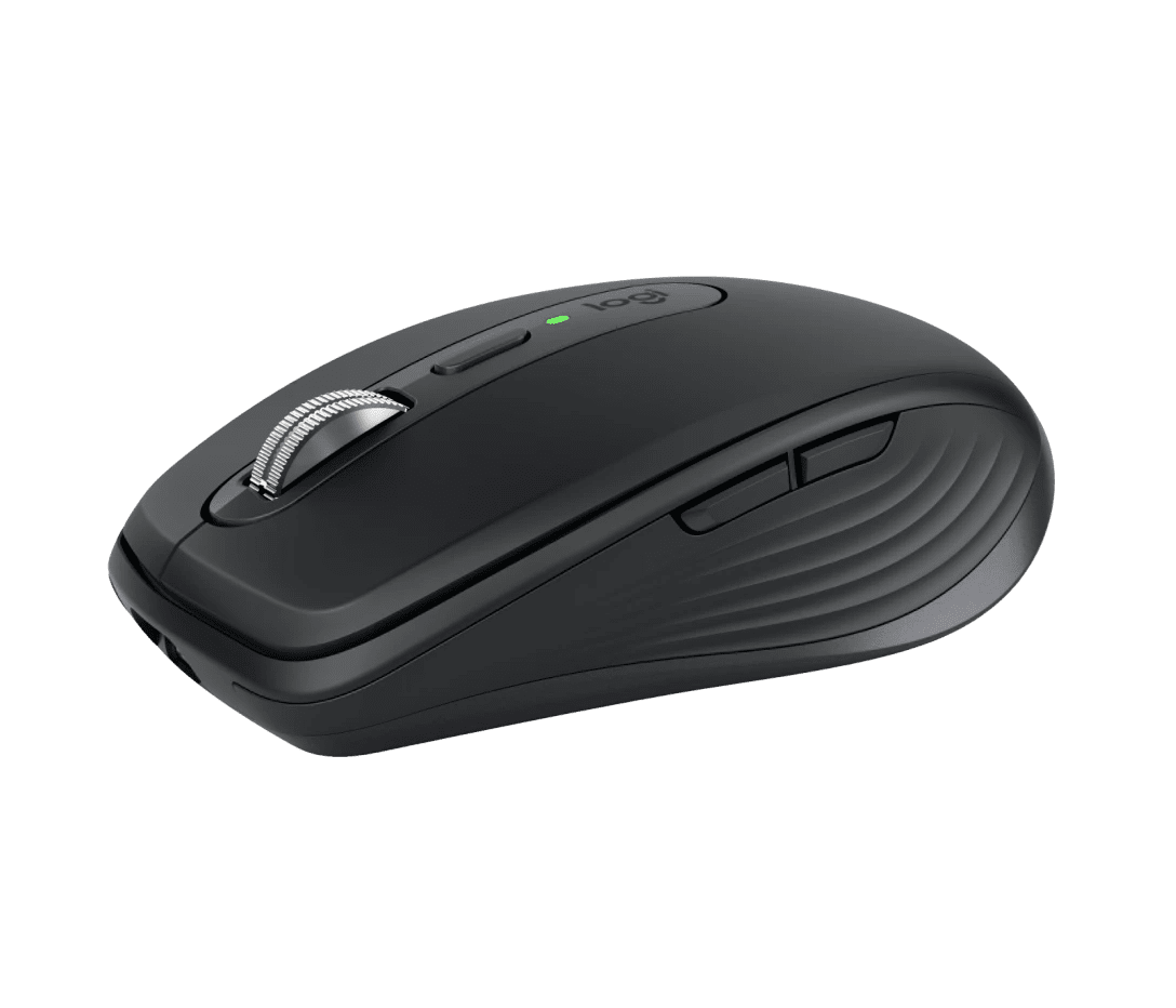 Logitech MX Anywhere 3S | 8000 DPI Darkfield Sensor | Bluetooth Low Energy | 70-Day Battery Life | Black | GigaHertz