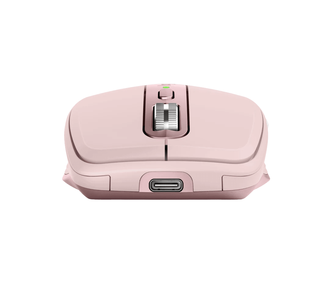 Logitech MX Anywhere 3S | 8000 DPI Darkfield Sensor | Bluetooth Low Energy | 70-Day Battery Life | Rose | GigaHertz