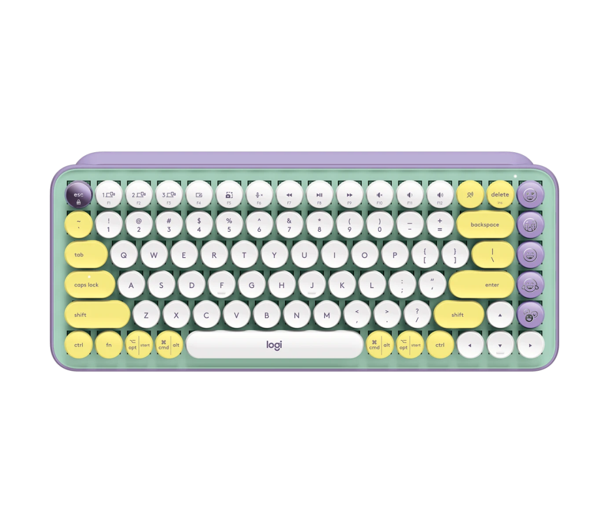 Logitech POP Keys Wireless Mechanical Keyboard With Customizable Emoji Keys | Gigahertz