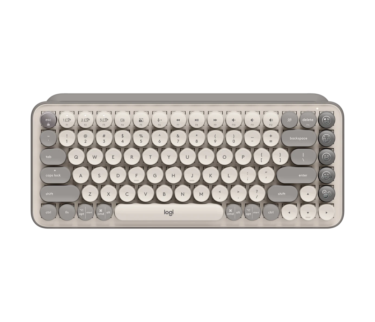 Logitech POP Keys Wireless Mechanical Keyboard With Customizable Emoji Keys | Gigahertz
