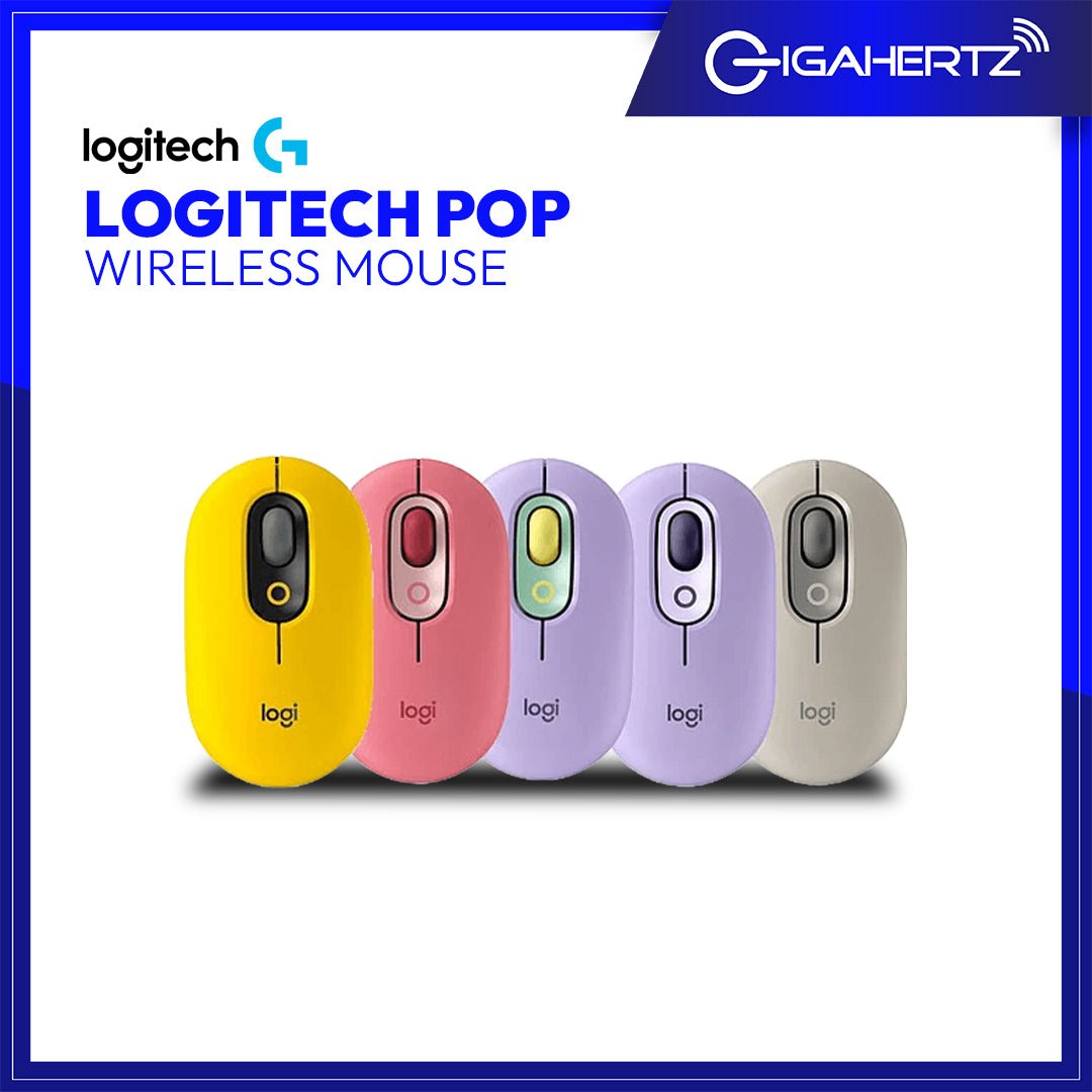 Pop Mouse Logitech POP Wireless Mouse With Emoji Function Button | Gigahertz