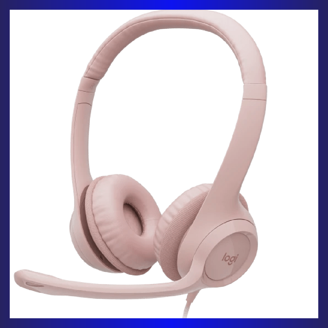 Logitech H390 USB Computer Headset (Rose)