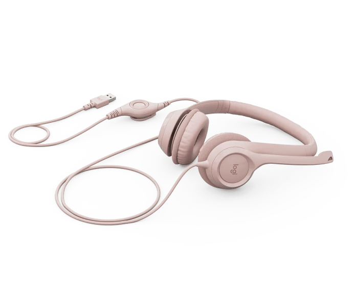 Logitech H390 USB Computer Headset (Rose)