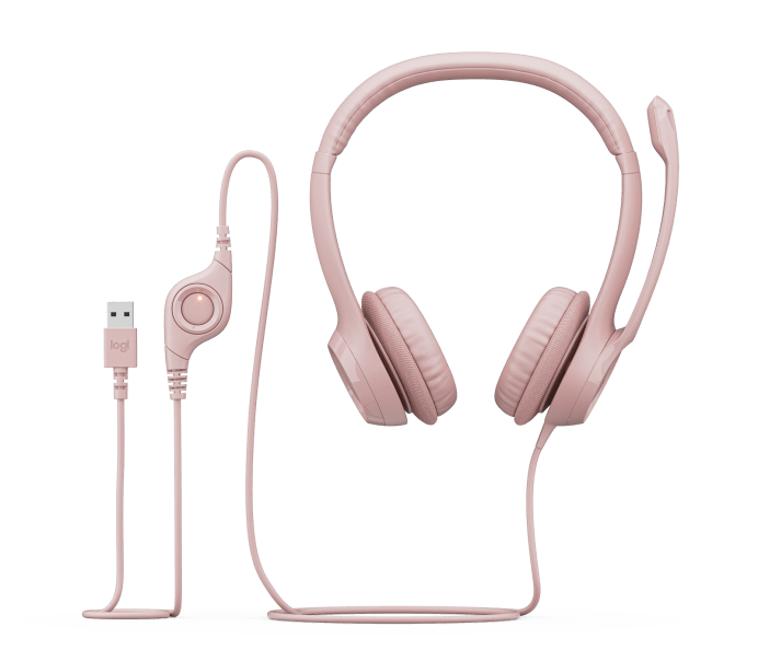 Logitech H390 USB Computer Headset (Rose)