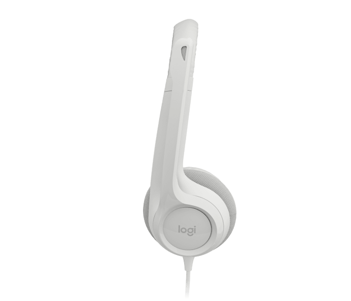 Logitech H390 USB Computer Headset (White)