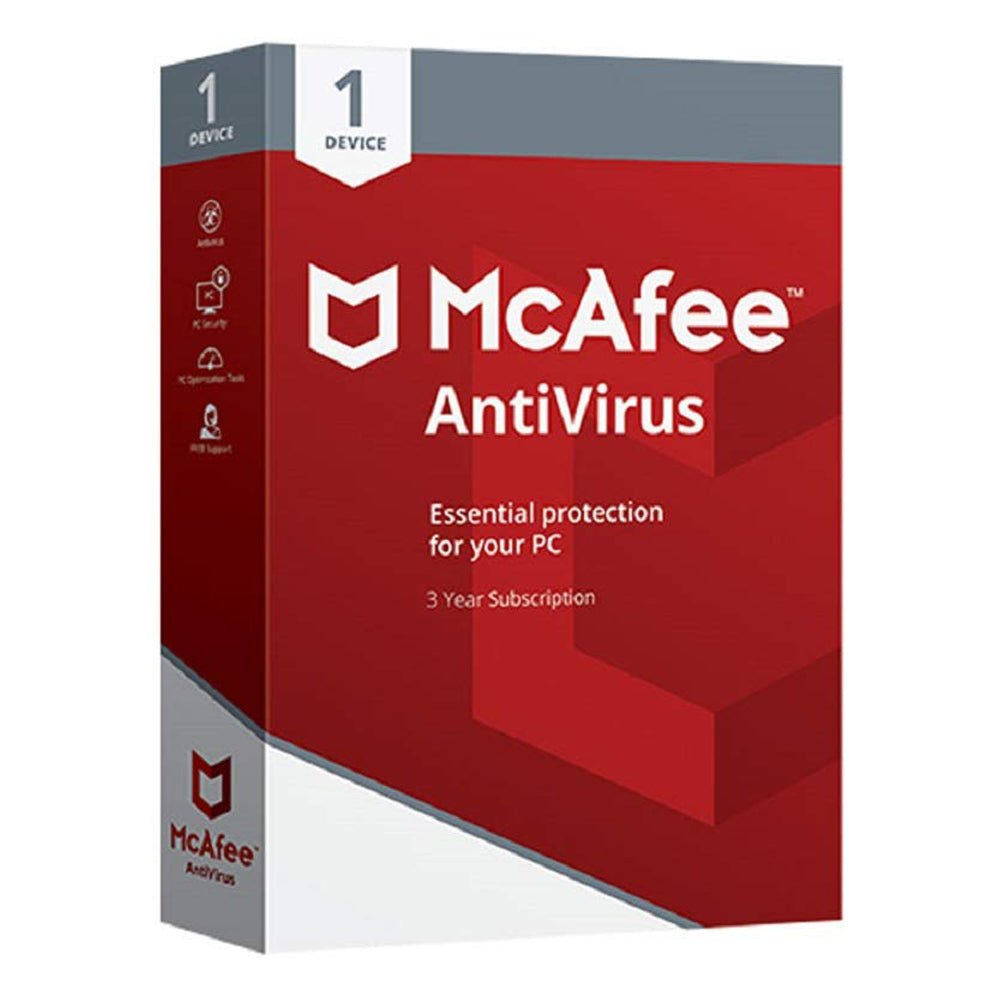 McAFEE IS e - CARD 3YRS | Gigahertz