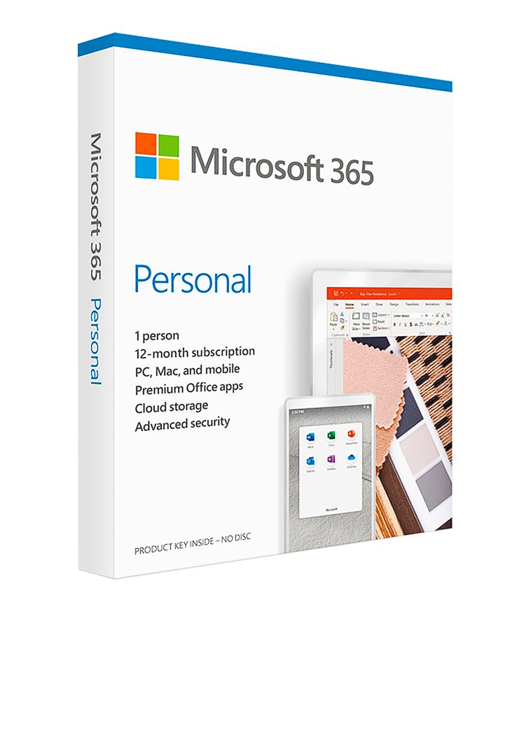 Microsoft Office 365 Personal English QQ2 - 00983 APAC EM 1Yr MediaLess | Gigahertz