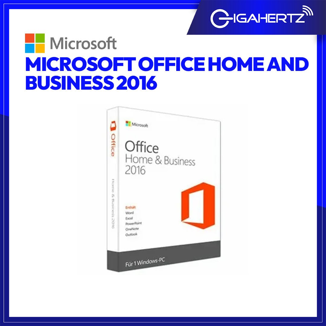 Microsoft T5D - 02274 Office Home And Business 2016 | Gigahertz