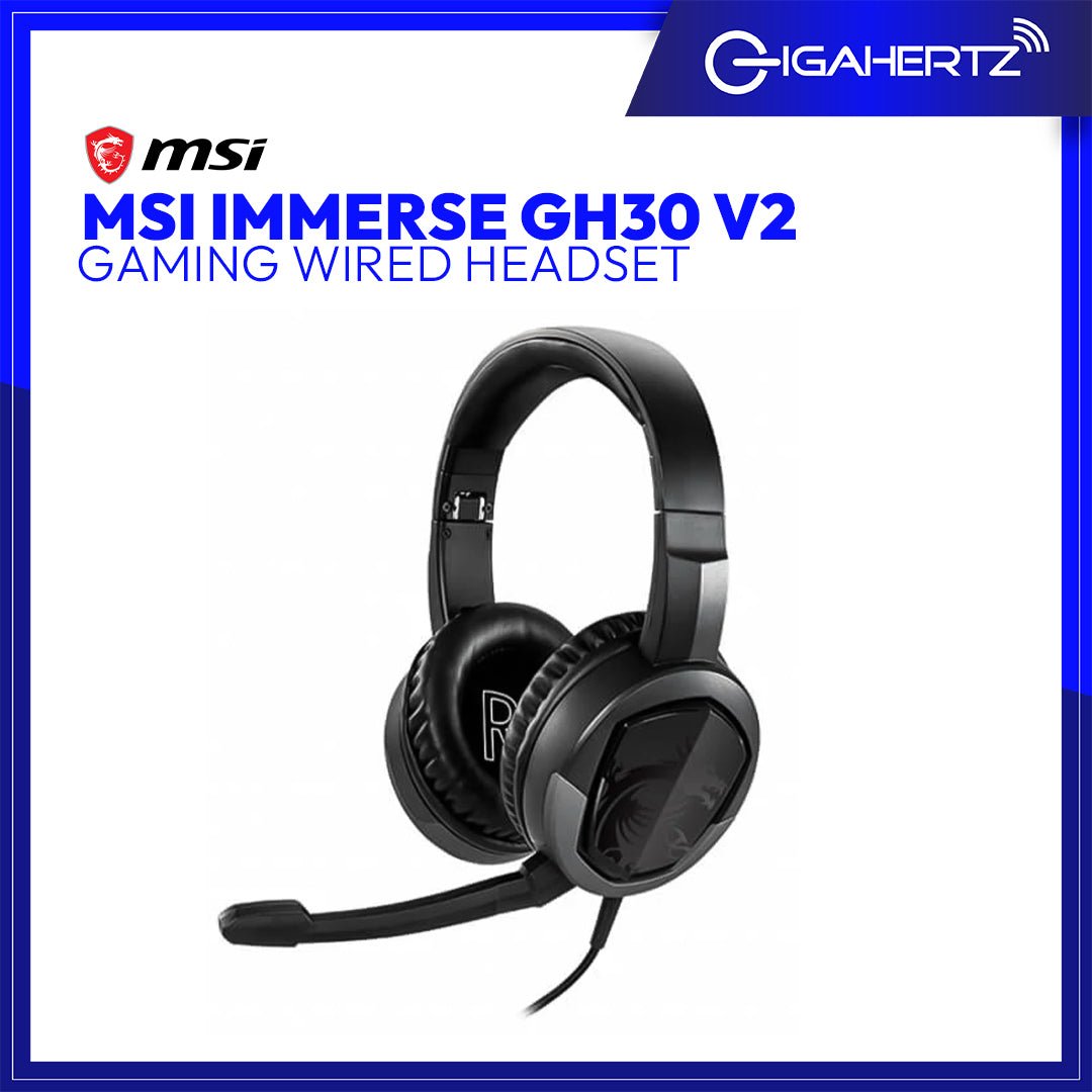 MSI Immerse GH30 V2 Gaming Headset | Gigahertz