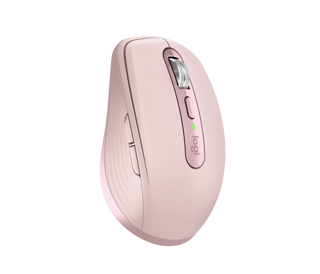 Logitech MX Anywhere 3S | 8000 DPI Darkfield Sensor | Bluetooth Low Energy | 70-Day Battery Life | Rose
