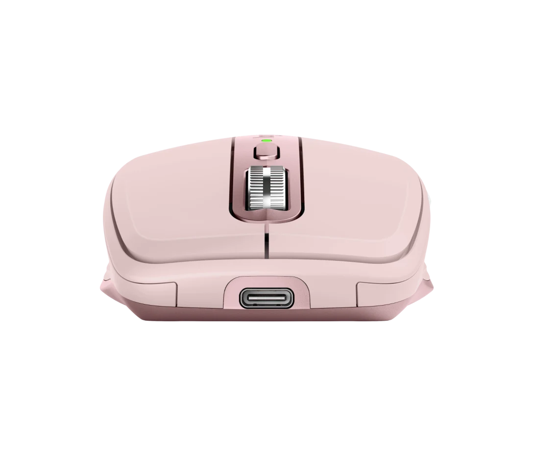 Logitech MX Anywhere 3S | 8000 DPI Darkfield Sensor | Bluetooth Low Energy | 70-Day Battery Life | Rose