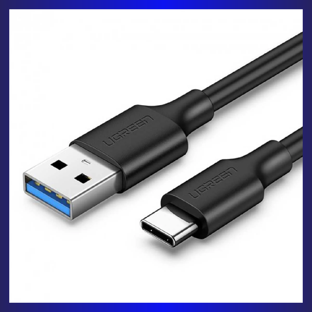 UGREEN USB-C Male To USB 3.0 3A 1.5m Data Cable (Black) (US184/20883)