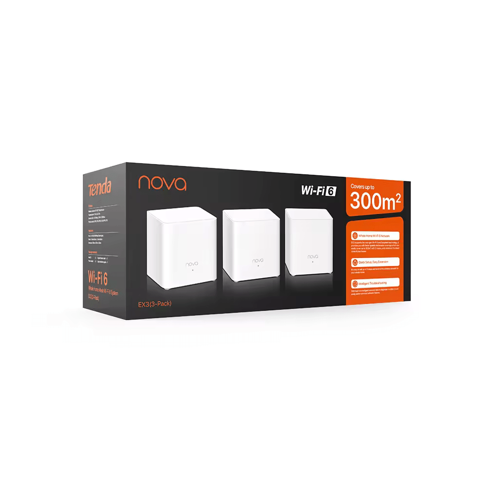 Nova Mesh Wi-Fi 6 EX3 3-Pack | GigaHertz