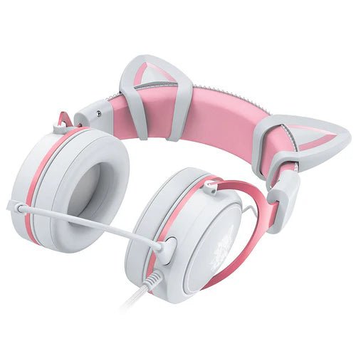 Onikuma X10 Cat Wired Professional Gaming Headset with Noise Cancellation Microphone | GigaHertz