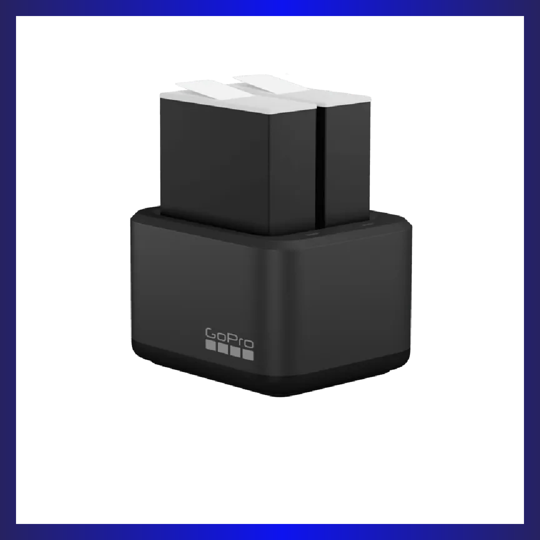 GoPro Dual Battery Charger + Enduro Batteries