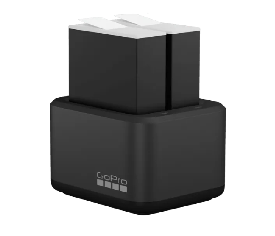 GoPro Dual Battery Charger + Enduro Batteries