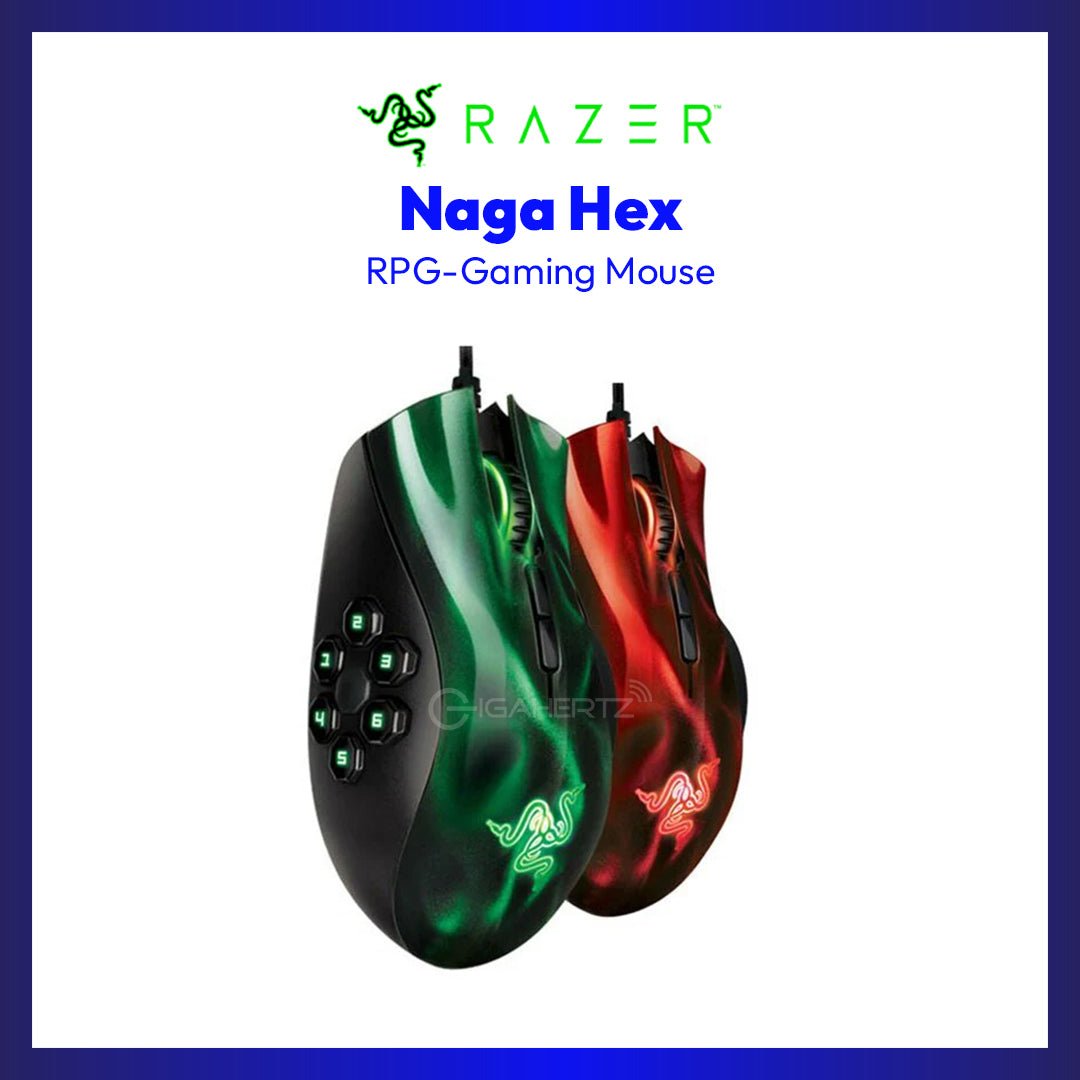 Razer Naga Hex RPG-Gaming Mouse | GigaHertz