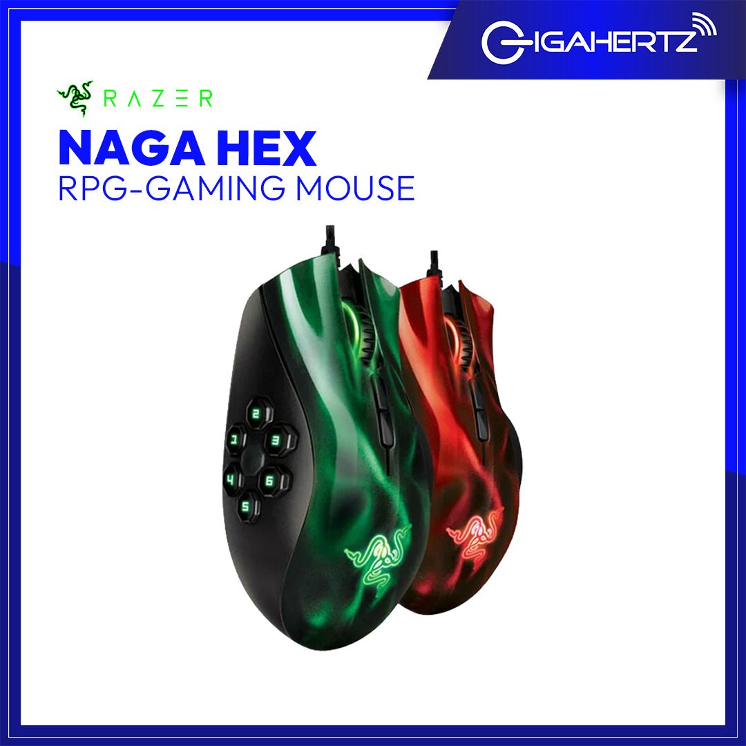 Razer Naga Hex RPG - Gaming Mouse | GigaHertz