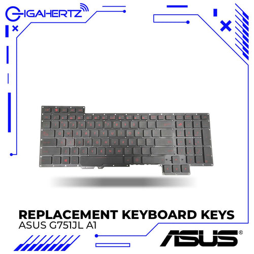 Replacement Asus Keyboard Keys G751JL A1 | Gigahertz