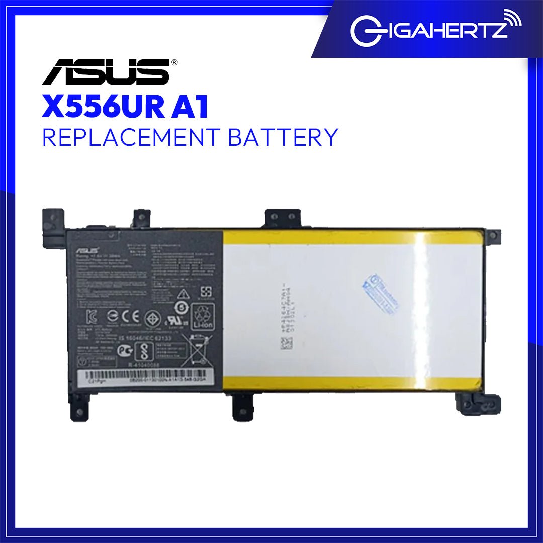 Replacement Battery for Asus X556UR A1 | Gigahertz