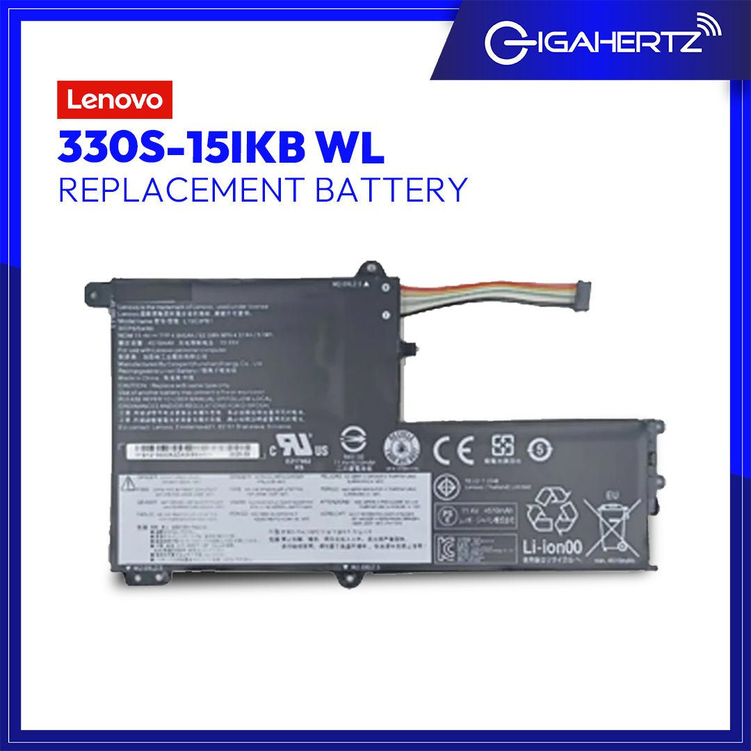 Replacement Battery for Lenovo 330S - 15IKB WL | Gigahertz