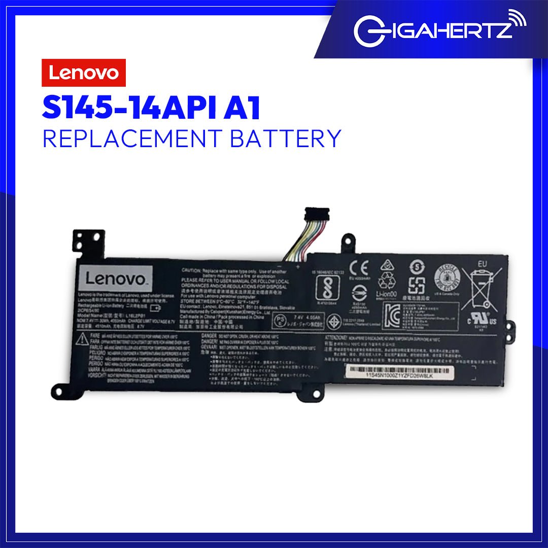 Replacement Battery for Lenovo S145 - 14API A1 | Gigahertz