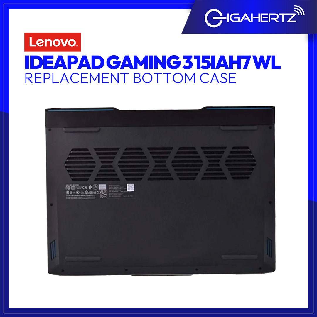 Replacement for Lenovo Bottomcase IDEAPAD GAMING 3 15IAH7 WL | Gigahertz