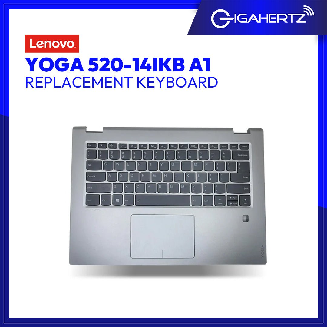 Replacement Keyboard for Lenovo Yoga 520 - 14IKB A1 | Gigahertz