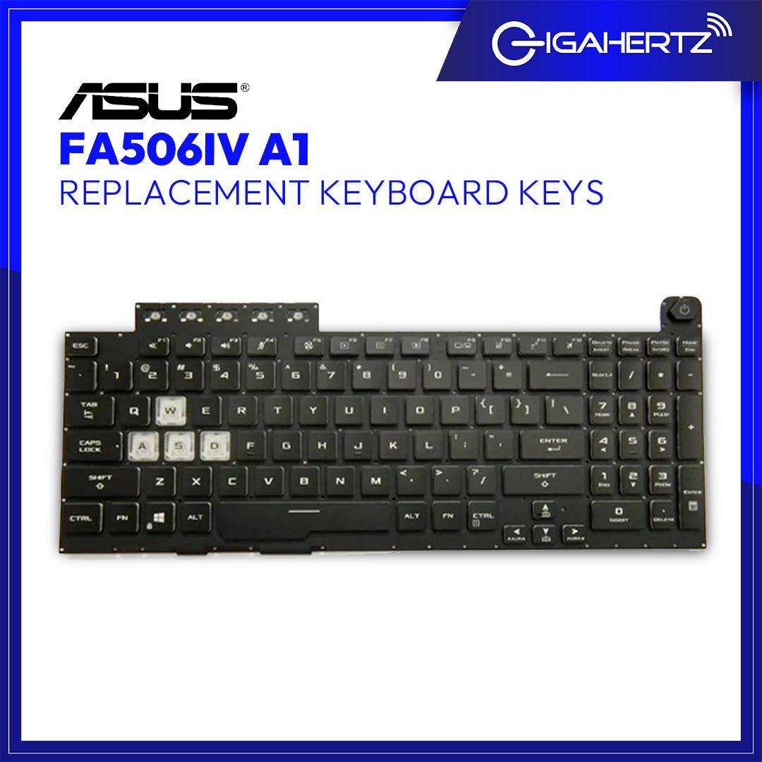 Replacement Keyboard Keys For Asus FA506IV A1 | Gigahertz
