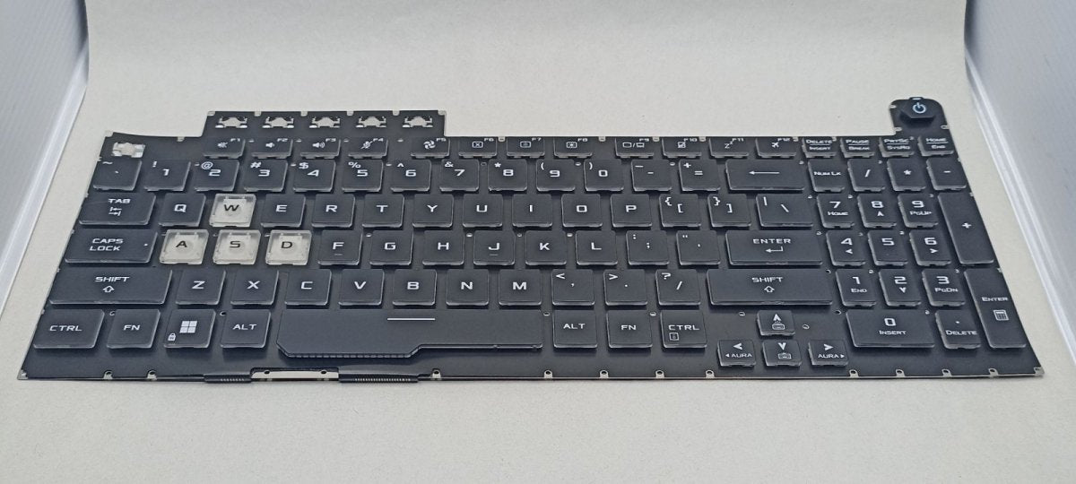 Replacement Keyboard Keys for Asus FX506LI A1 | Gigahertz