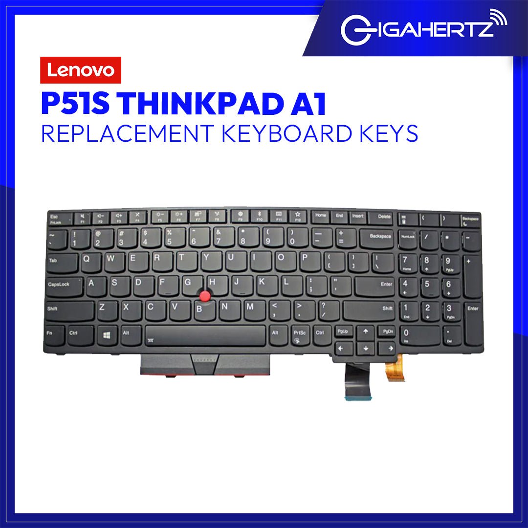 Replacement Keyboard Keys For Lenovo P51s ThinkPad A1 | Gigahertz