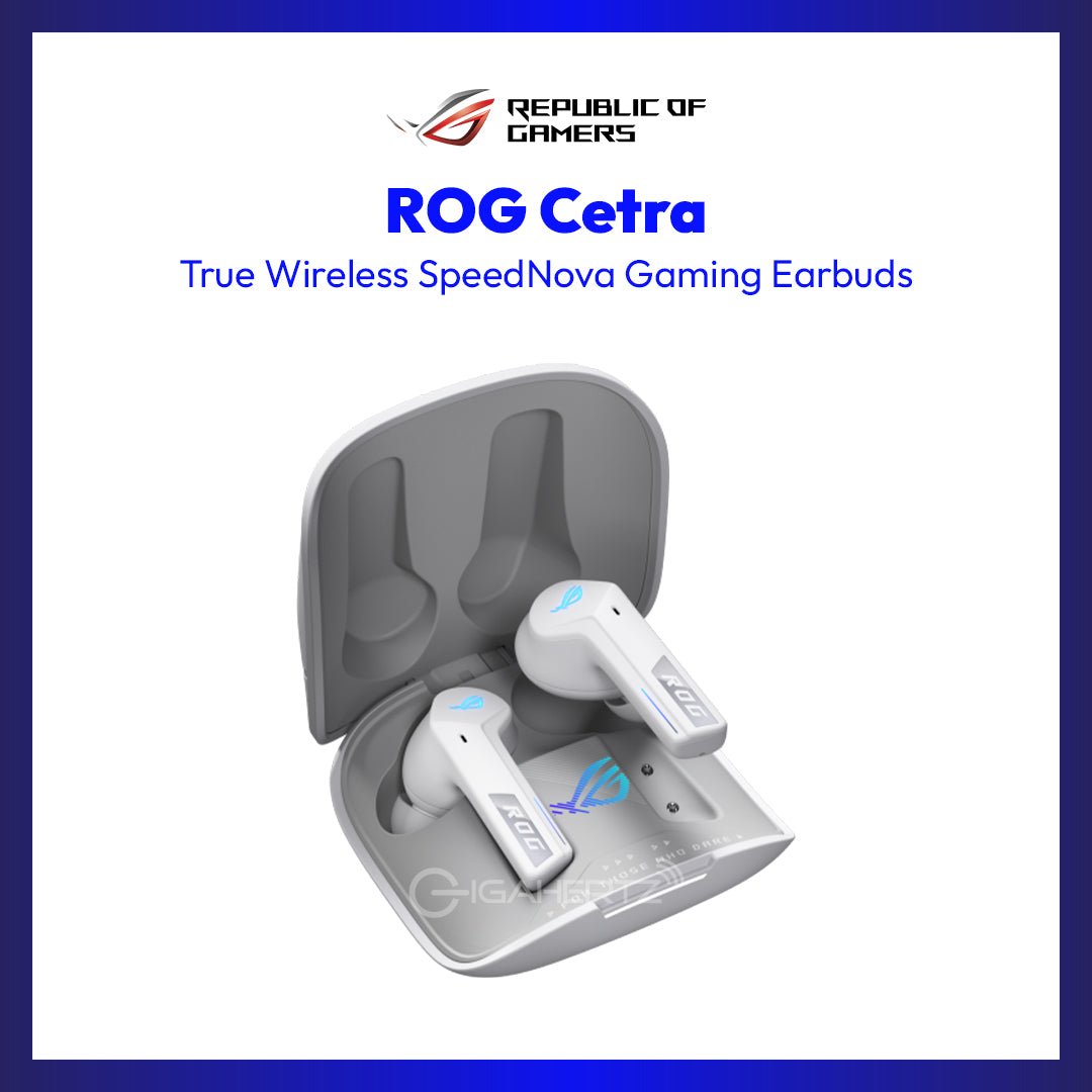 ROG Cetra True Wireless SpeedNova Gaming Earbuds | GigaHertz