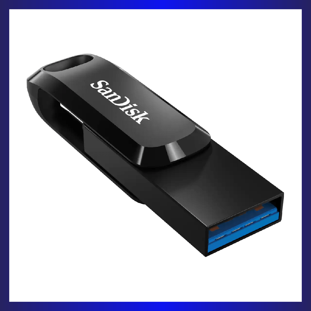 SanDisk 128GB Ultra Dual Drive Go USB 3.1 GEN 1 Type-C (Black) | GigaHertz