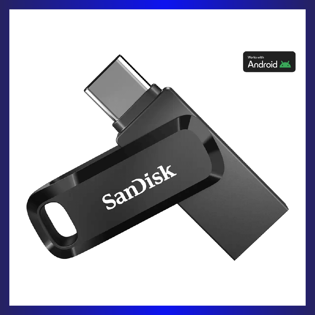 SanDisk 128GB Ultra Dual Drive Go USB 3.1 GEN 1 Type-C (Black) | GigaHertz