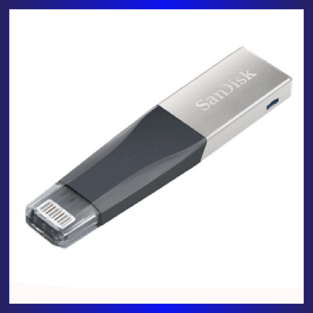 SanDisk iXpand Mini 16GB OTG USB Drive for iPhone (SDIX40N-064G-GN6NN) | GigaHertz