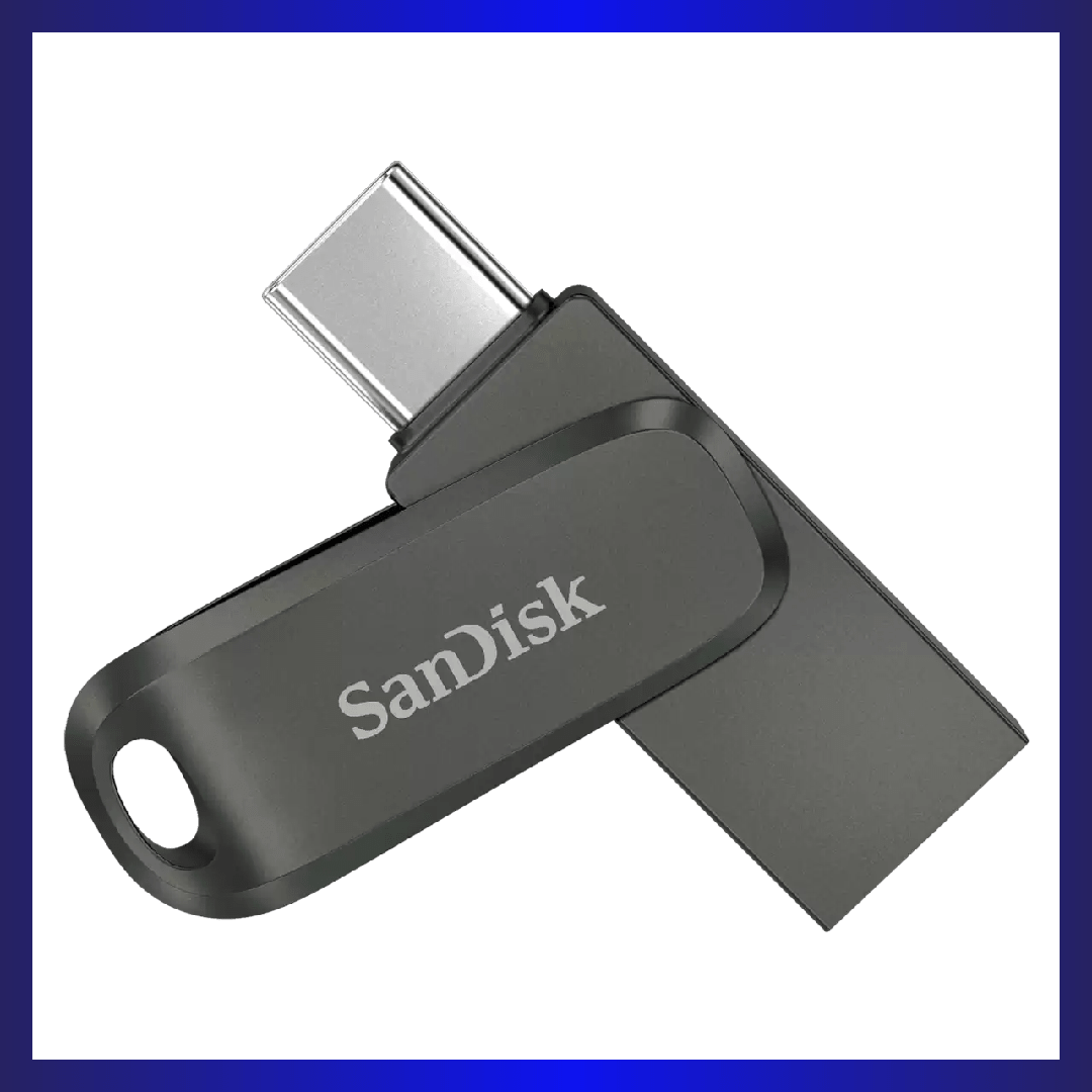 SanDisk Ultra Dual Drive Luxe 64GB USB Type-C Flash Drive (Dark Grey) | GigaHertz