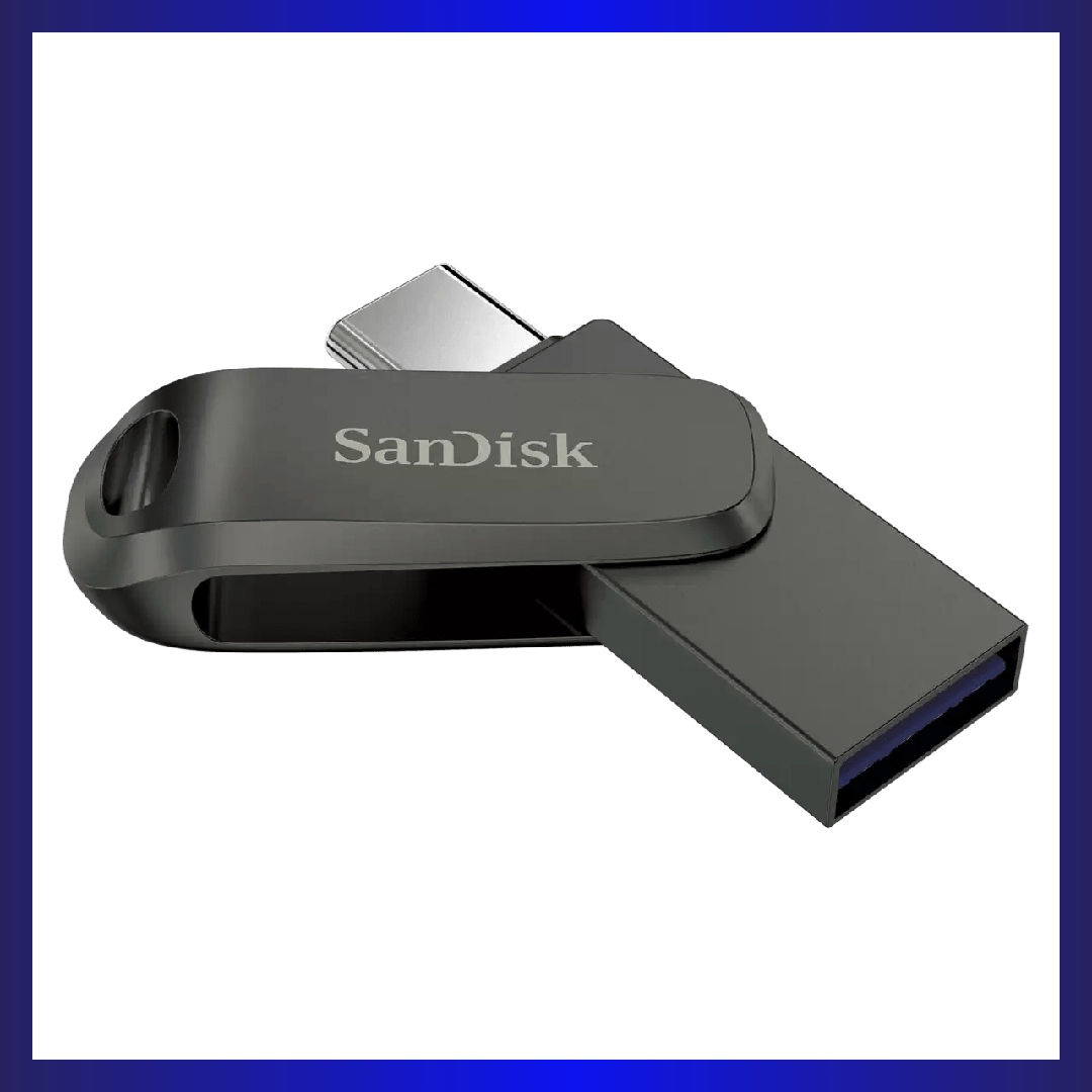 SanDisk Ultra Dual Drive Luxe 64GB USB Type-C Flash Drive (Dark Grey) | GigaHertz