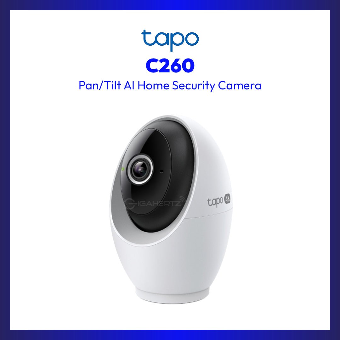 Tapo C260 Pan/Tilt AI Home Security Wi-Fi Camera | GigaHertz