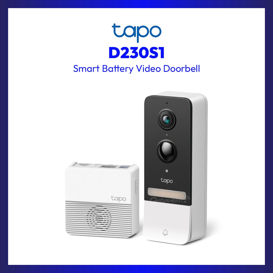 Tapo D230S1 Smart Battery Video Doorbell | GigaHertz