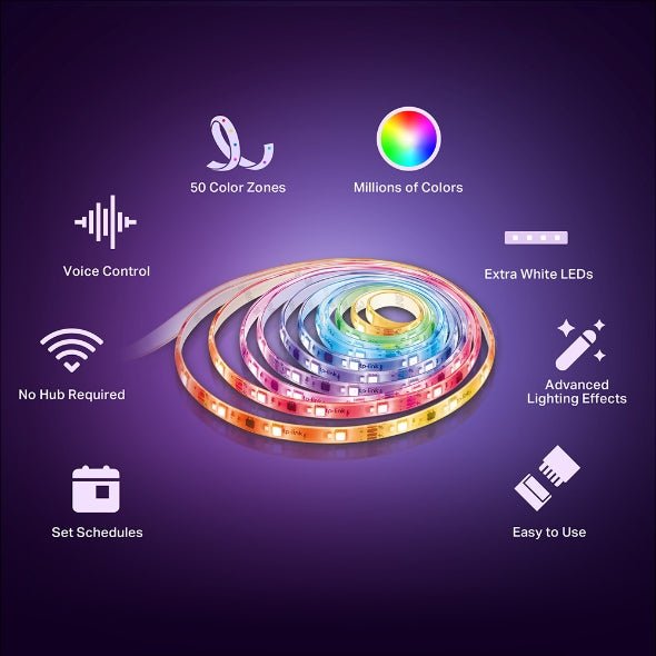 Tapo L930-5 (US) V1 Smart Wi-Fi Light Strip, Multicolor | GigaHertz