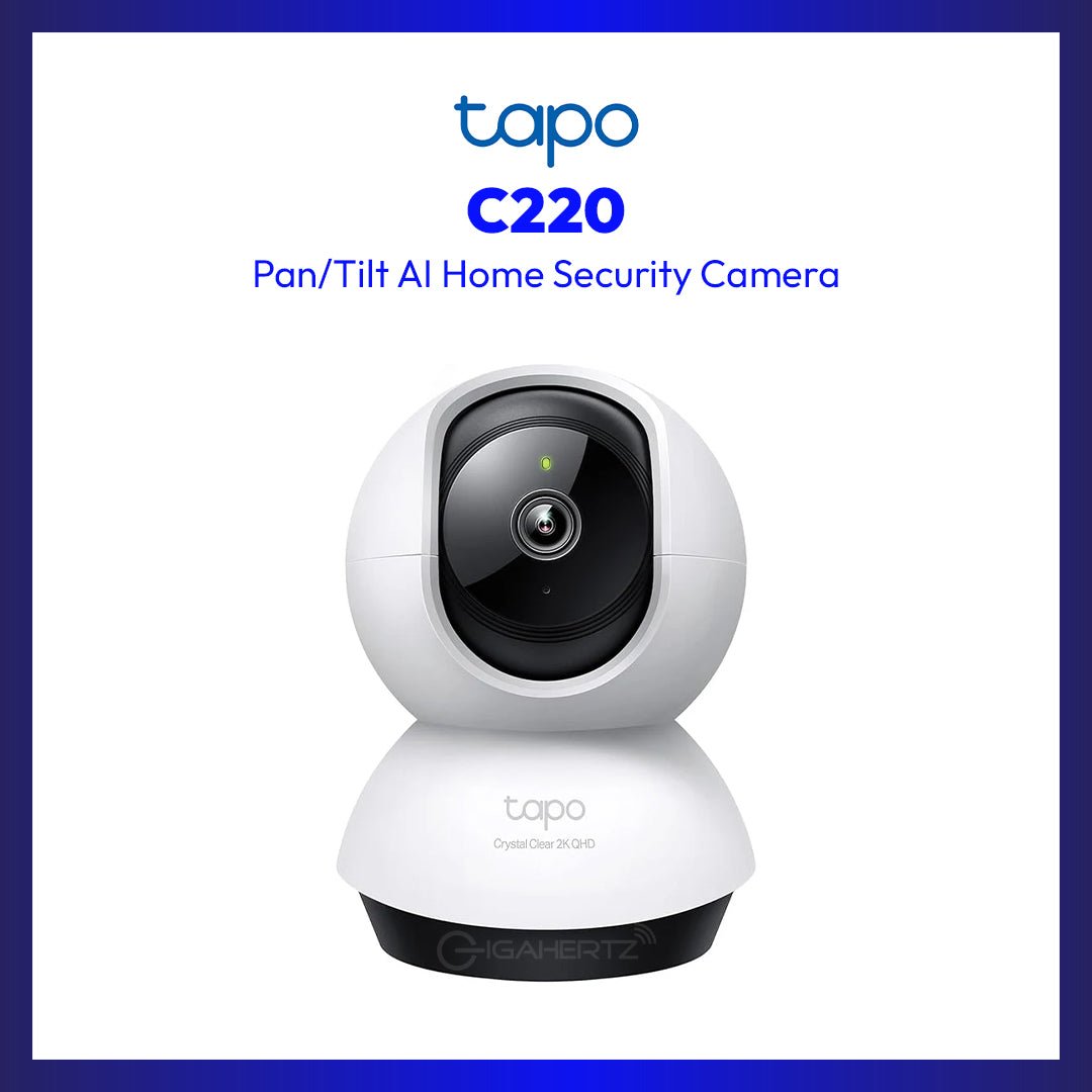 Tapo Pan/Tilt AI Home Security Camera C220 | GigaHertz