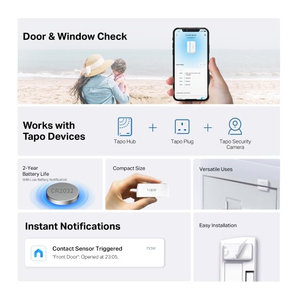Tapo T110 Smart Contact Sensor | GigaHertz