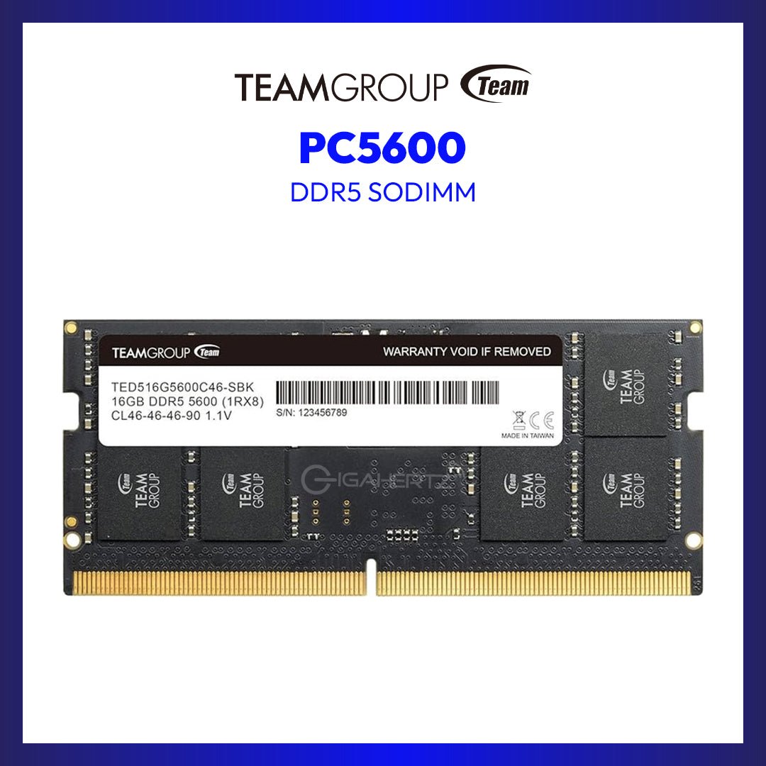 Team Group Elite 16GB DDR5 5600 SODIMM | GigaHertz