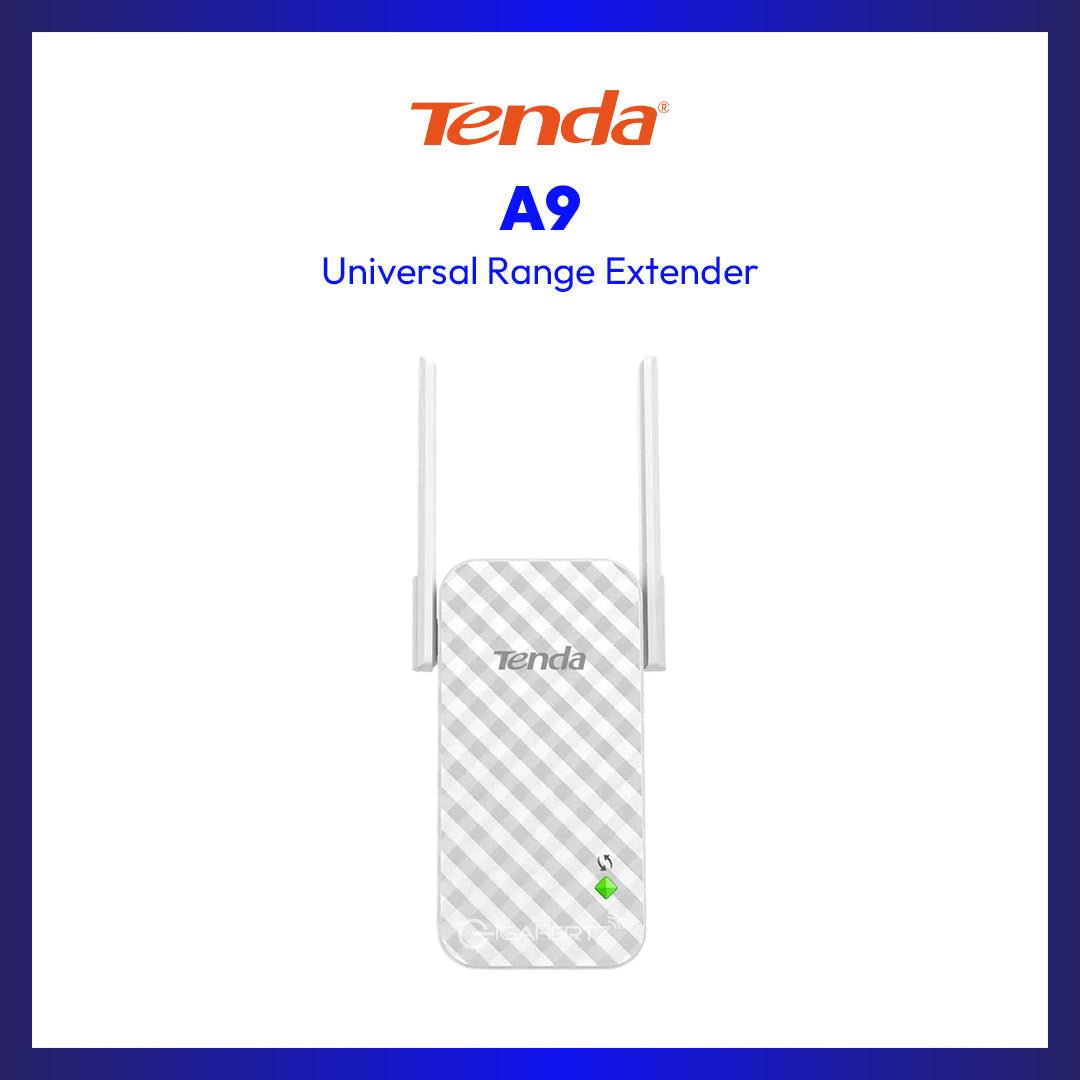 Tenda A9 Wireless N300 Universal Range Extender | GigaHertz